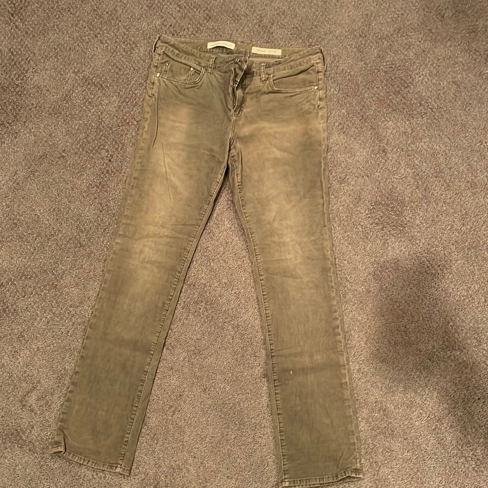 Grey Pilcro & the Letterpress Corduroy Pants, Parallel Cut